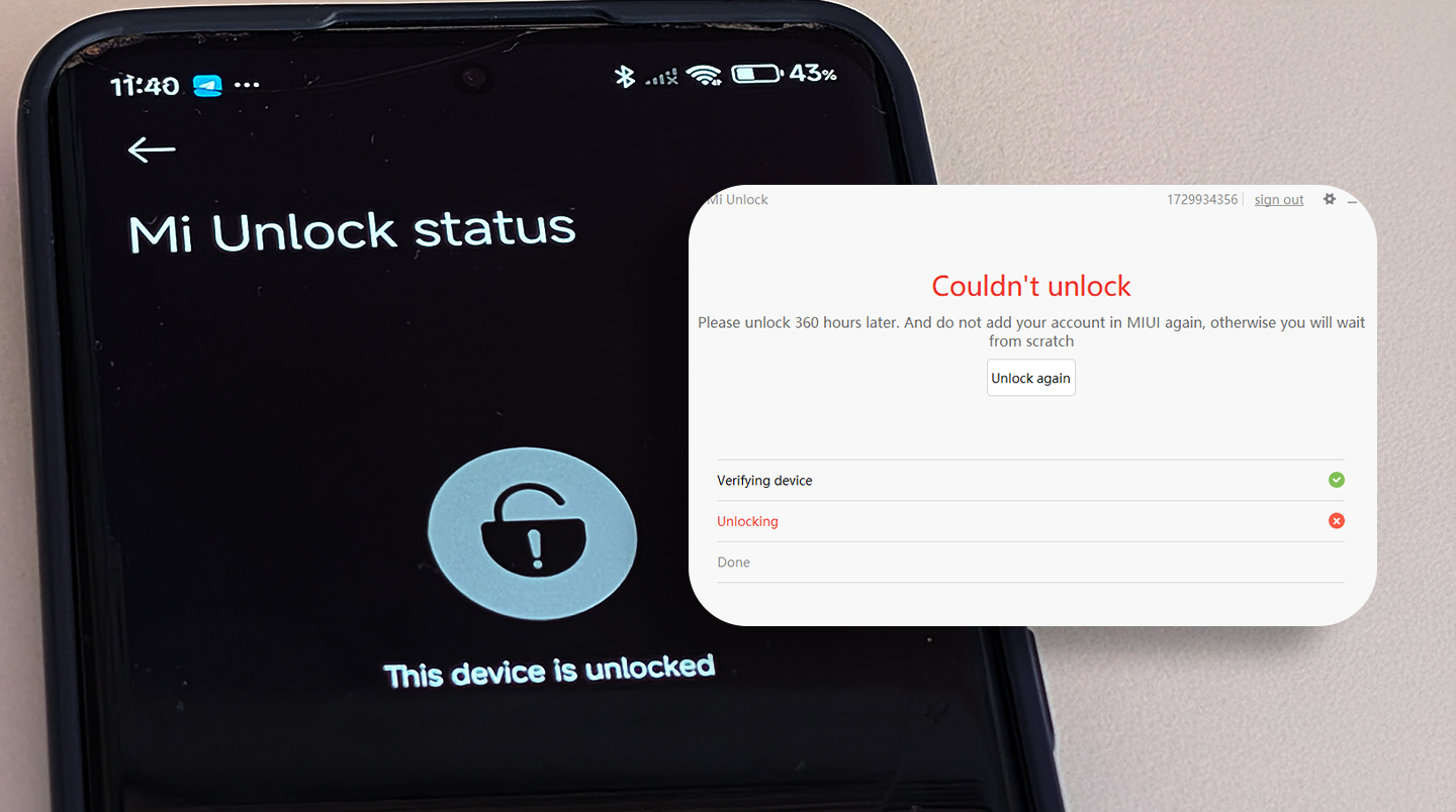 A Xiaomi korlátozza a bootloader feloldását az új 180 napos szabállyal