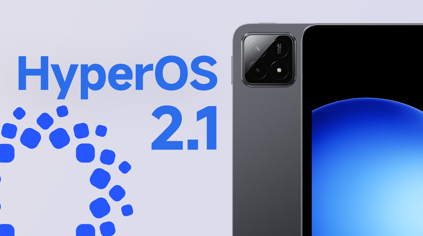 Xiaomi Pad 6S Pro 12.4 megkapta a HyperOS 2.1 globális frissítést.