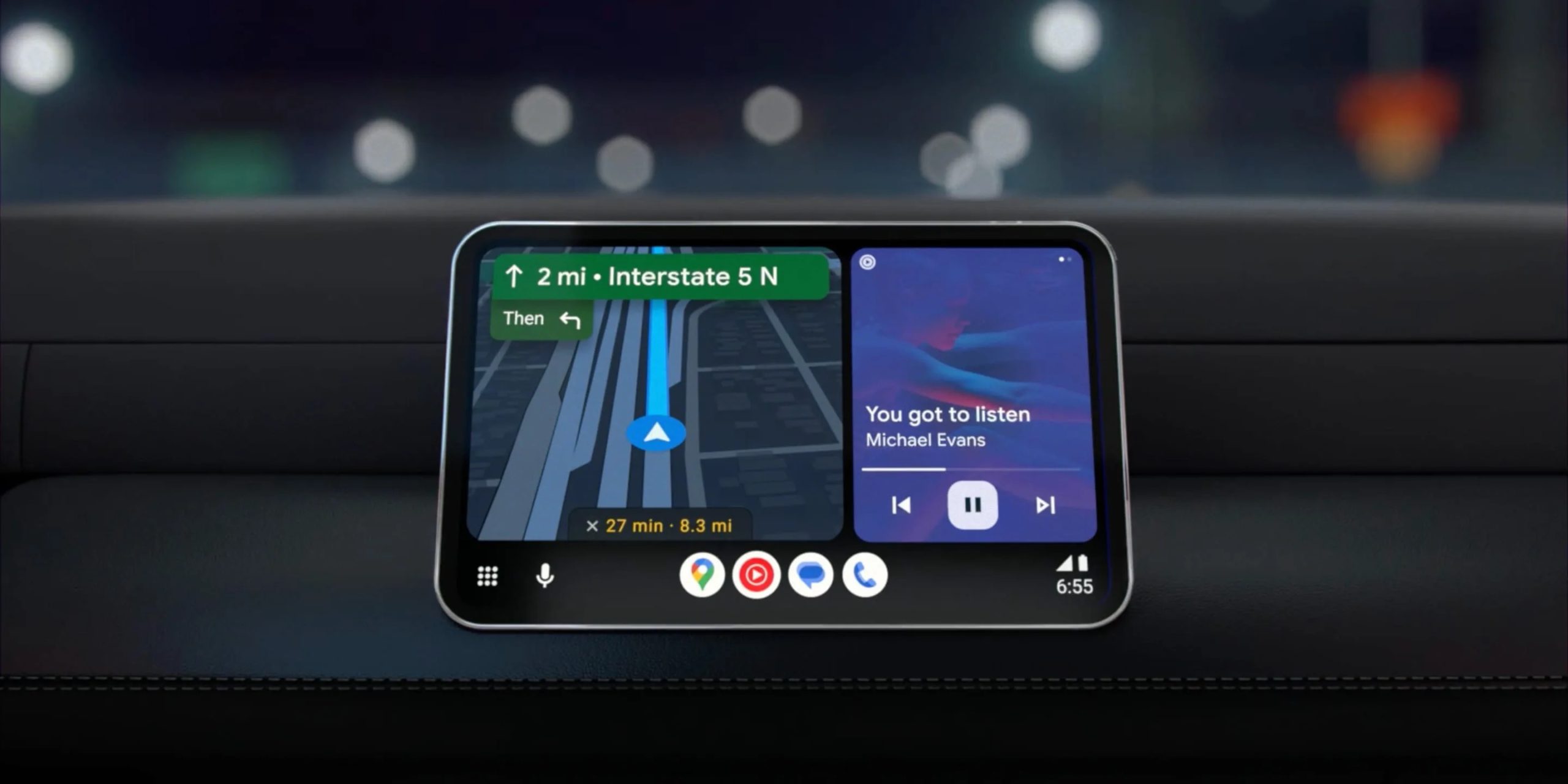 Android Auto: Új Gemini funkció a Google Asszisztens helyett