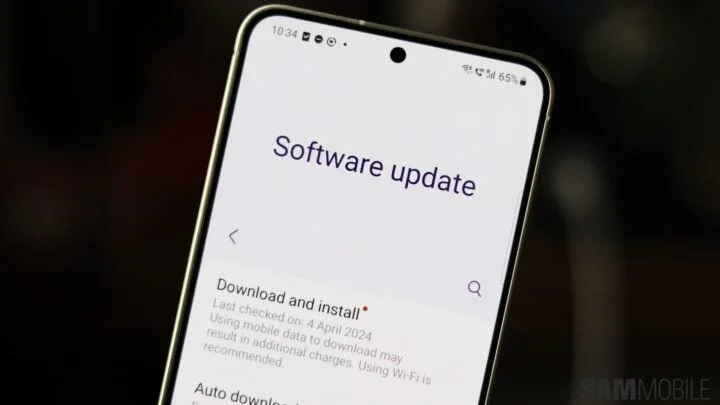 Galaxy s24 software update.webp
