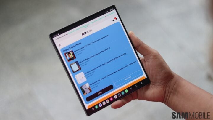 Galaxy Z Fold 6: One UI 7 beta frissítés elérhető!