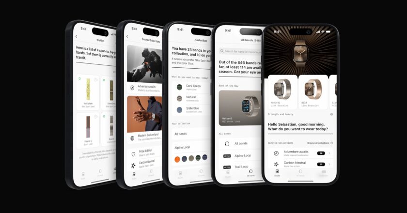 Frissült az iPhone alkalmazás: 800+ Apple Watch pánt nyomkövetésére!