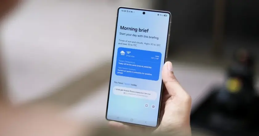 Now Brief szintén hiányzik a Galaxy S23 One UI 8 Beta 2-ben
