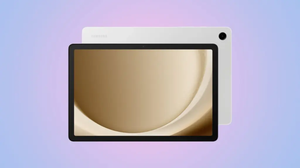 Samsung galaxy tab a9 silver design 1.webp