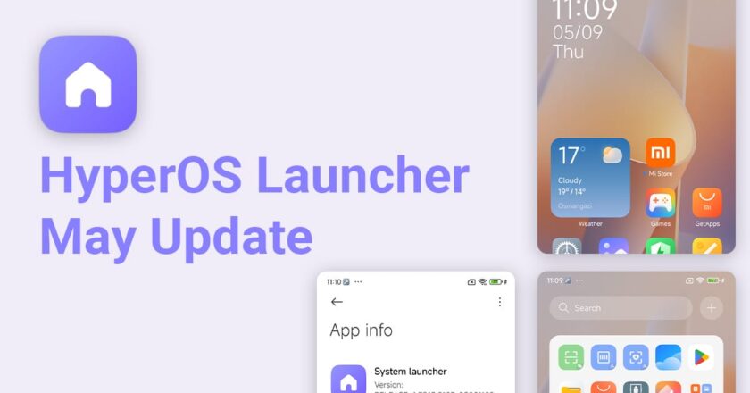 Xiaomi HyperOS 2.2 Launcher: utolsó frissítés 2025 májusában