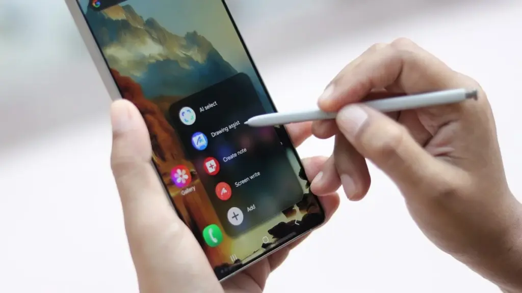 Galaxy s25 ultra s pen air command.webp