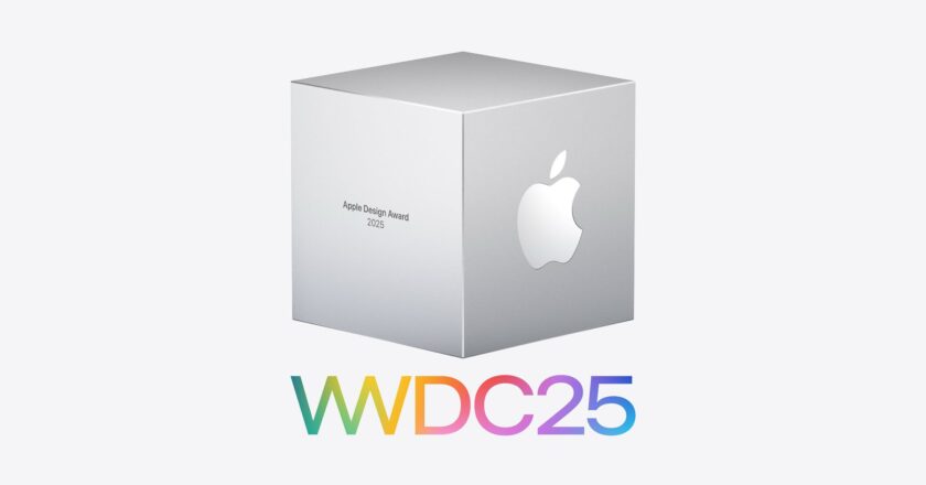 Apple 2025-ös Dizájn Díjának győztesei a WWDC előtt