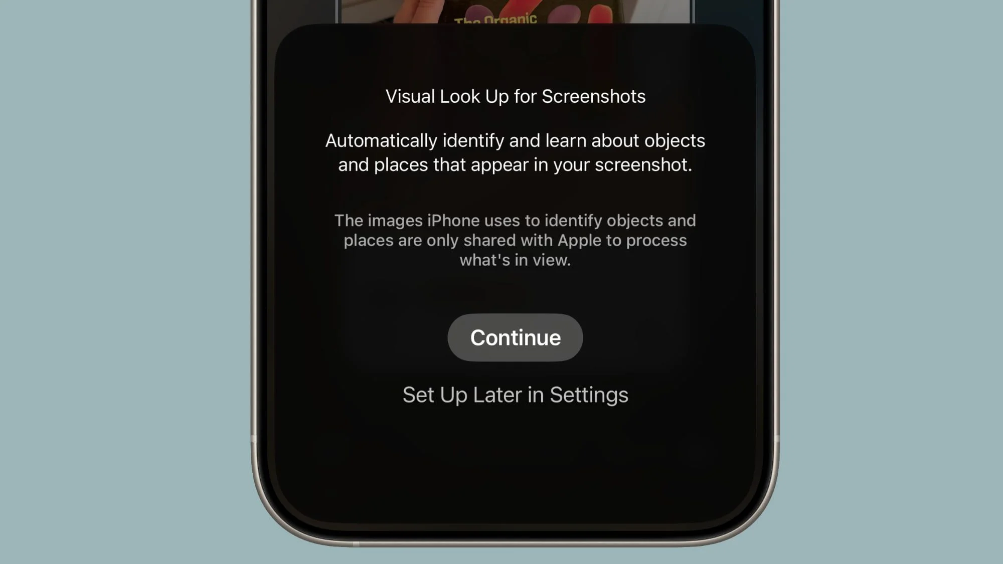 Visual lookup ios 26.webp