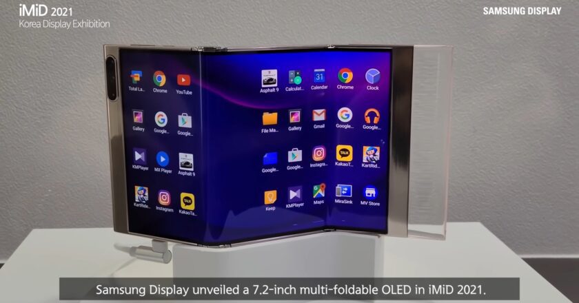 Így néz ki a Galaxy új tri-fold okostelefonja