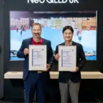 A Samsung kijelzői megfelelnek az EU rádióberendezések irányelvének