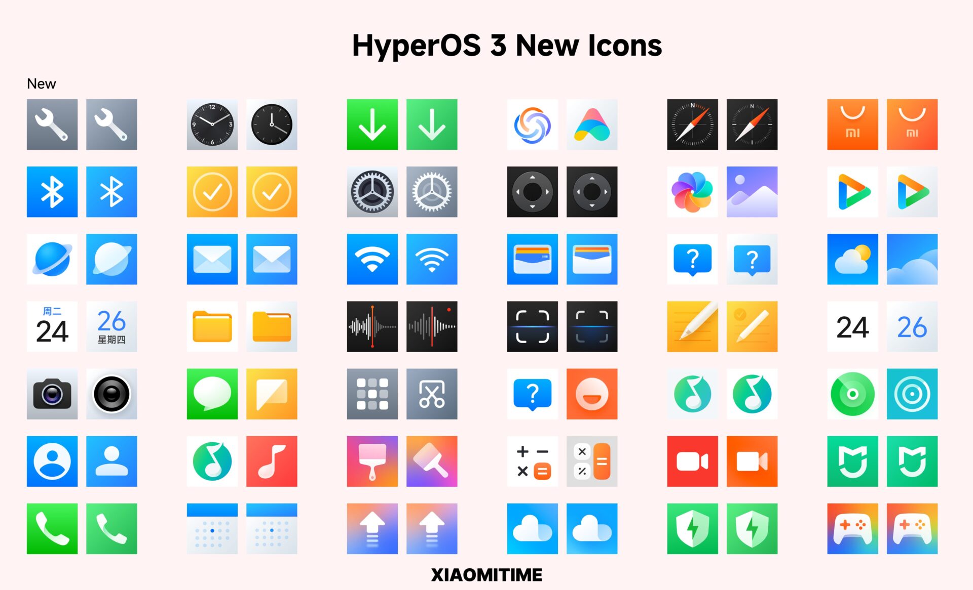 HyperOS 3 Icons 1