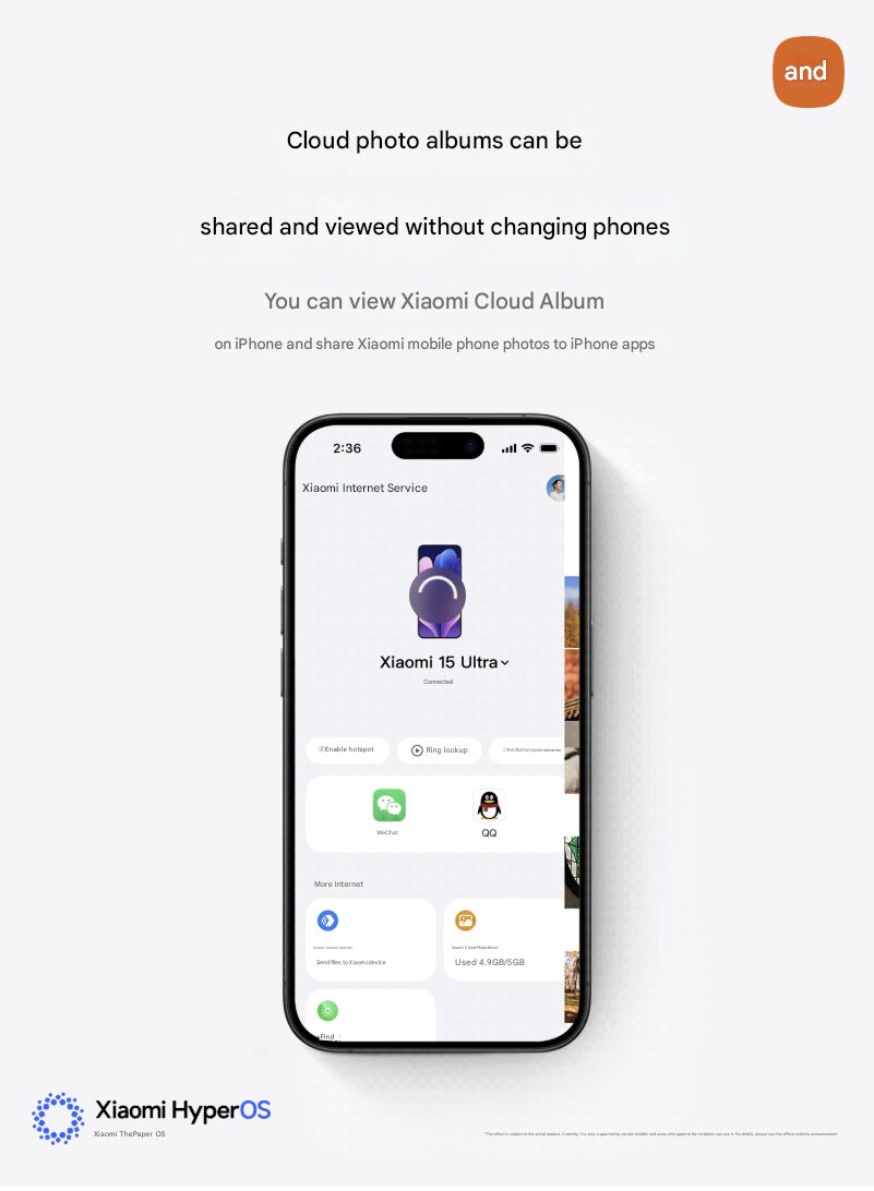 HyperOS 3 Mi Share 5