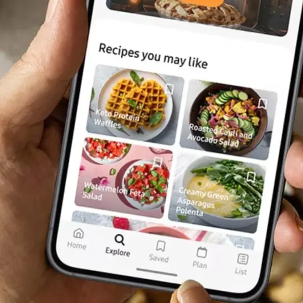 Új funkció a Samsung Foodban: egyszerűbb recept hozzáadás