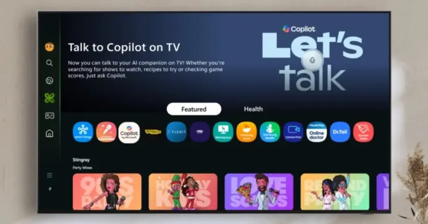 A Microsoft Copilot megérkezett a Samsung új TV-jeire és okos monitoraira