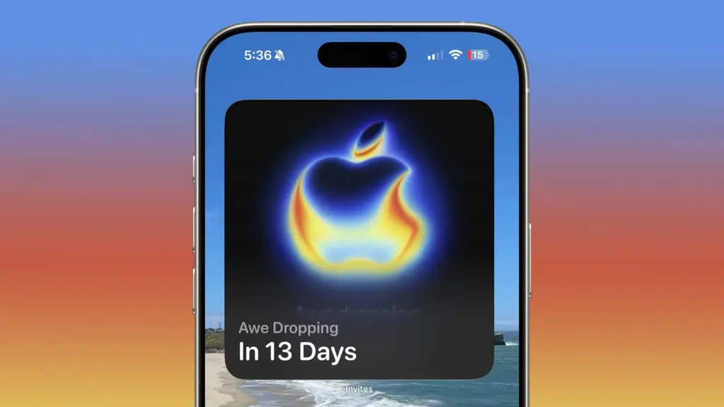 Apple invites app widgets.webp