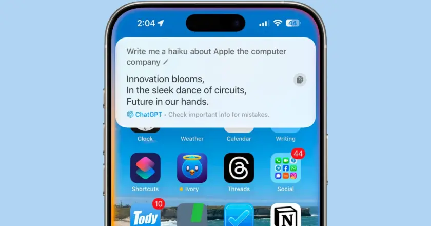 iOS 26: ChatGPT-5 integráció az Apple ökoszisztémában