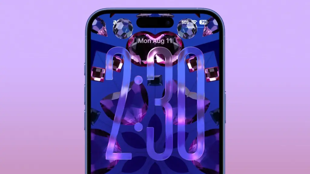 Ios 26 liquid glass lock screen beta 6.webp