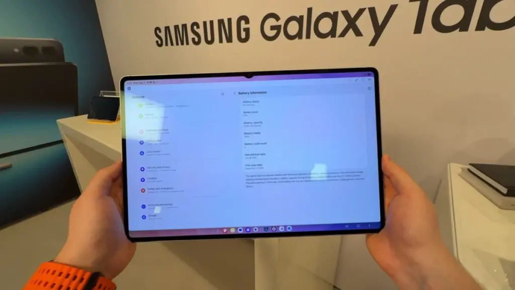 Galaxy tab s11 ultra battery.webp