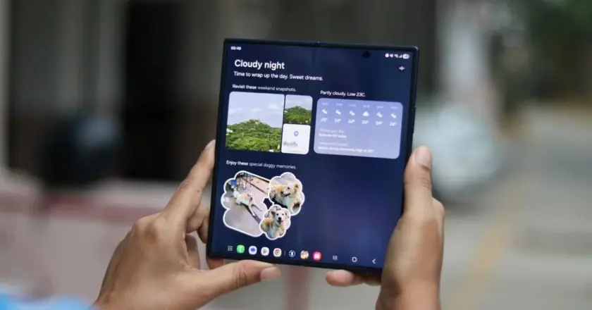 Szivárgott animáció mutatja a Galaxy Z TriFold kinyílását