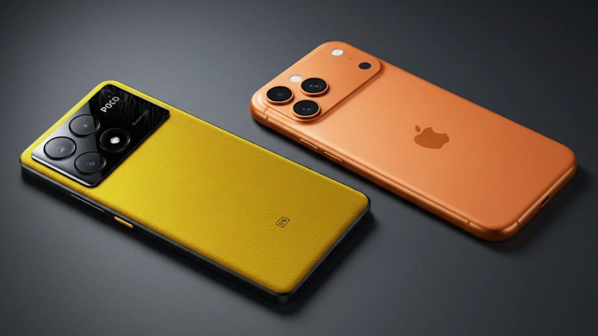 This 350 poco phone nailed the iphone 17 pro design years ago 1759103384.webp