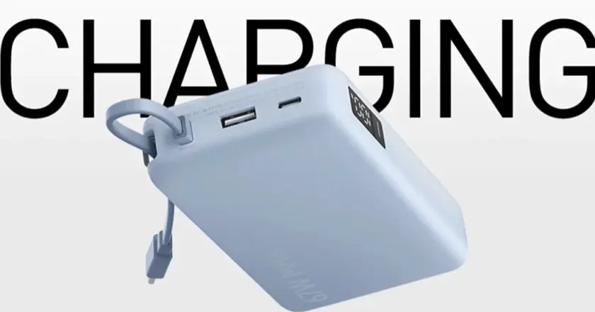 Xiaomi bemutatja a 20000mAh 67W power bank integrált kábellel