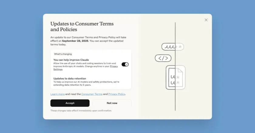 Anthropic Claude-ot a beszélgetéseiden tanít – így opt-out