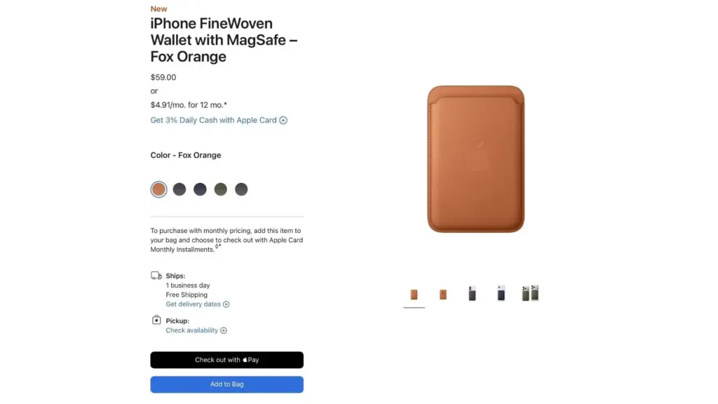 Finewoven wallet iphone 17.webp