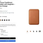 Apple új FineWoven MagSafe pénztárcák és AirTag kulcstartók