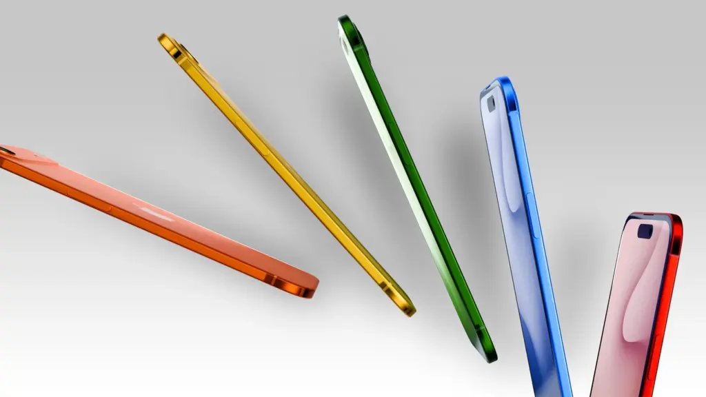 Iphone 17 air fanned out rainbow single color module feature.webp