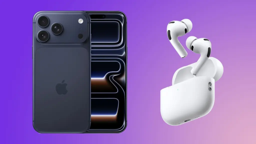 Iphone 17 airpods purple.webp