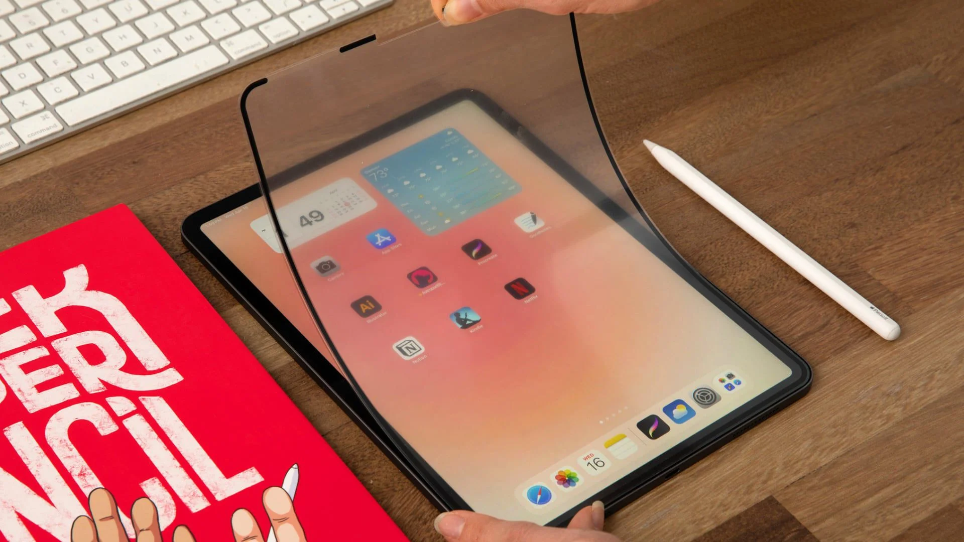 Rock paper pencil v3 screen protector.webp