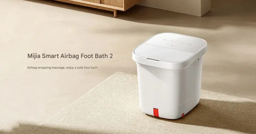 Xiaomi bemutatja a Mijia Okos Lábfürdőt légzsákos masszázzal